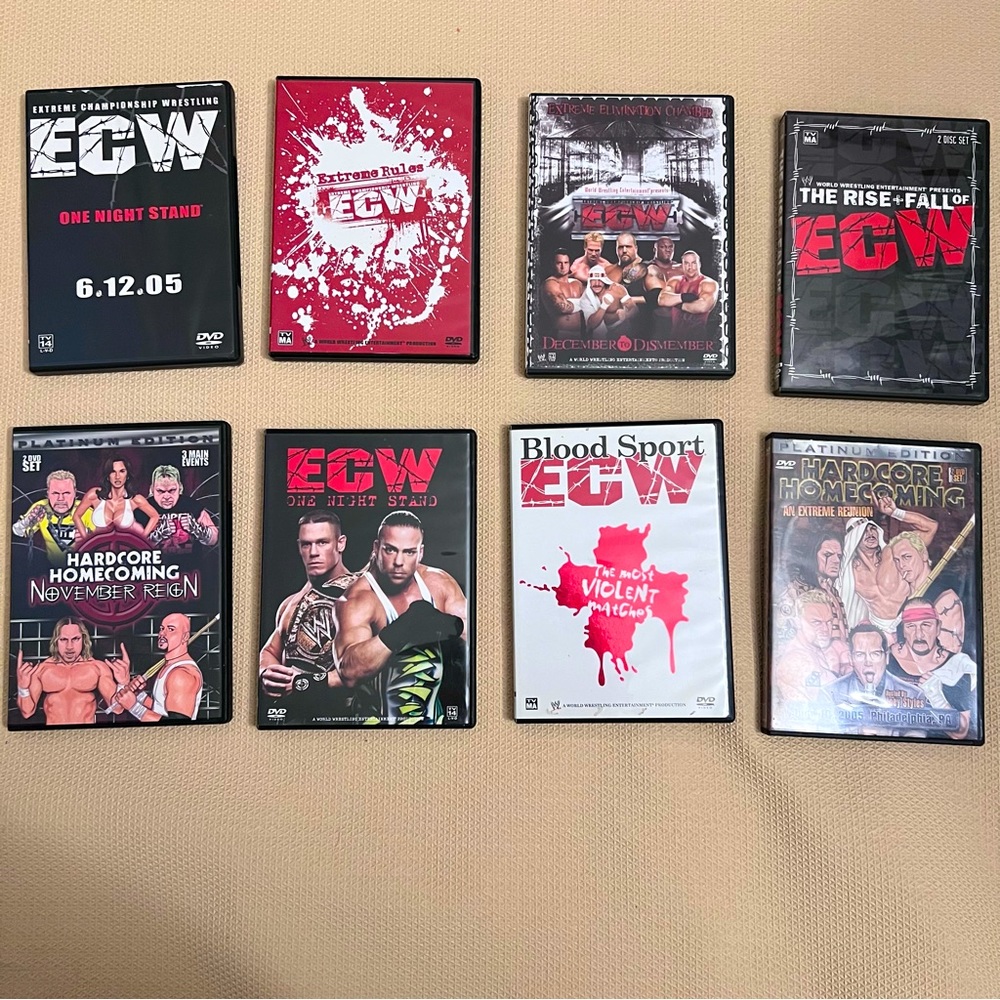 WWE/ECW DVD Bundle - Lot of 6